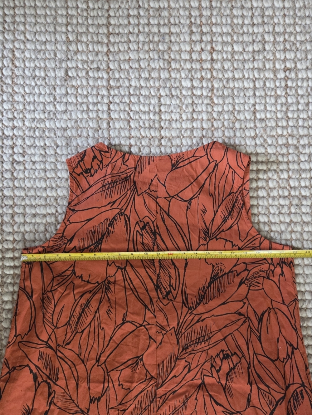 Bryn Walker Don Hi/Low Tunic Dress In Tamarind, Size M - Picture 5 of 12